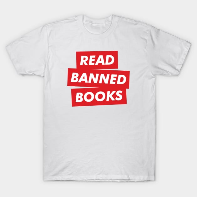 Read Banned Books T-Shirt by abstractsmile